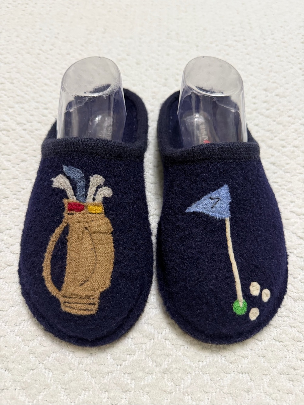 Haflinger Golf Wool Slippers Unisex Size 40 Women’s Size 9 Men’s Size 7